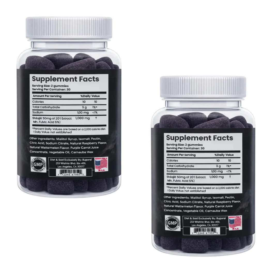 Gomitas de Shilajit Vitalidad Total | Recupera Tu Energía y Tu Mejor Versión