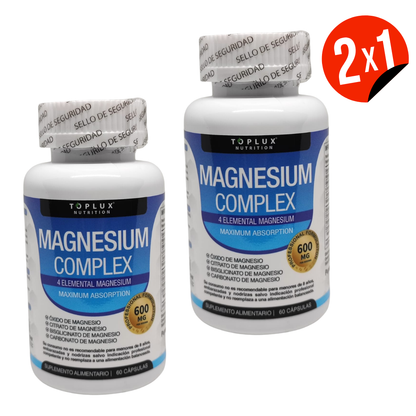 MAGNESIO TOTAL COMPLEX |Mejor Descanso |Más Energía |Menos Calambres