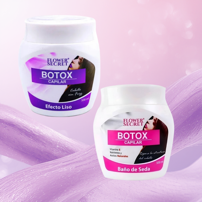 PACK RECUPERACIÓN CAPILAR FLOWER SECRET|Menos frizz|Más brillo. Más suavidad