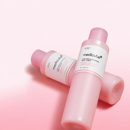 Tónico Lechoso De Niacinamida Rosa Medicube PDRN