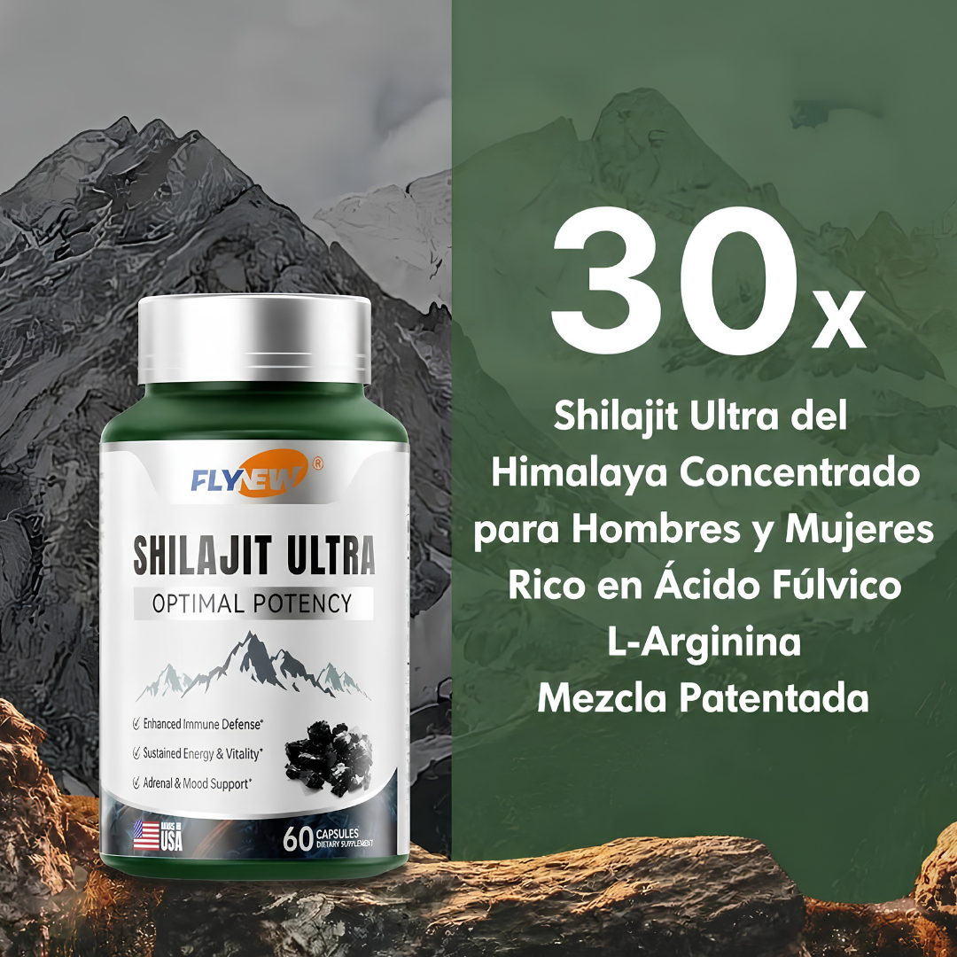 Shilajit Ultra | Energía, Vitalidad y Bienestar Natural