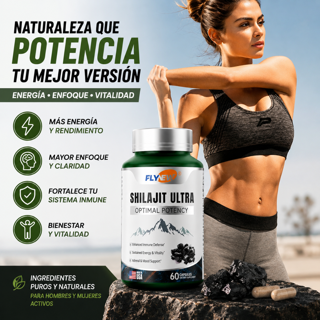 Shilajit Ultra | Energía, Vitalidad y Bienestar Natural
