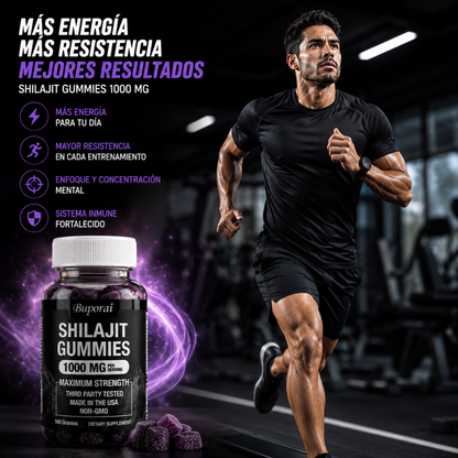 Gomitas de Shilajit Vitalidad Total | Recupera Tu Energía y Tu Mejor Versión