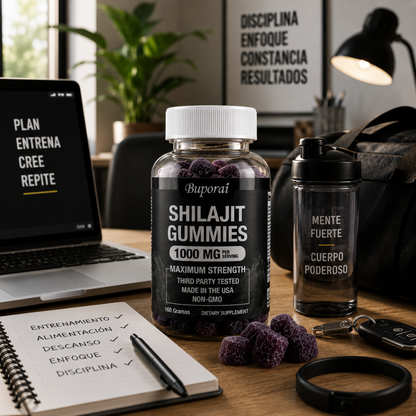 Gomitas de Shilajit Vitalidad Total | Recupera Tu Energía y Tu Mejor Versión