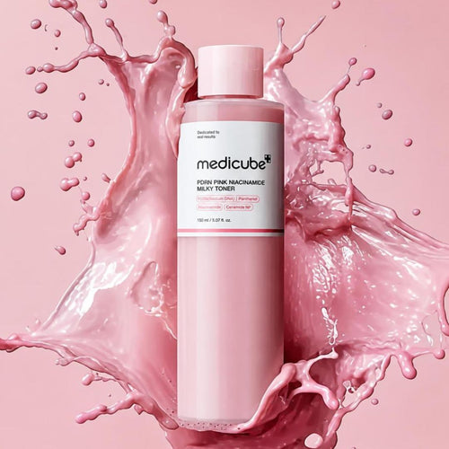 Tónico Lechoso De Niacinamida Rosa Medicube PDRN