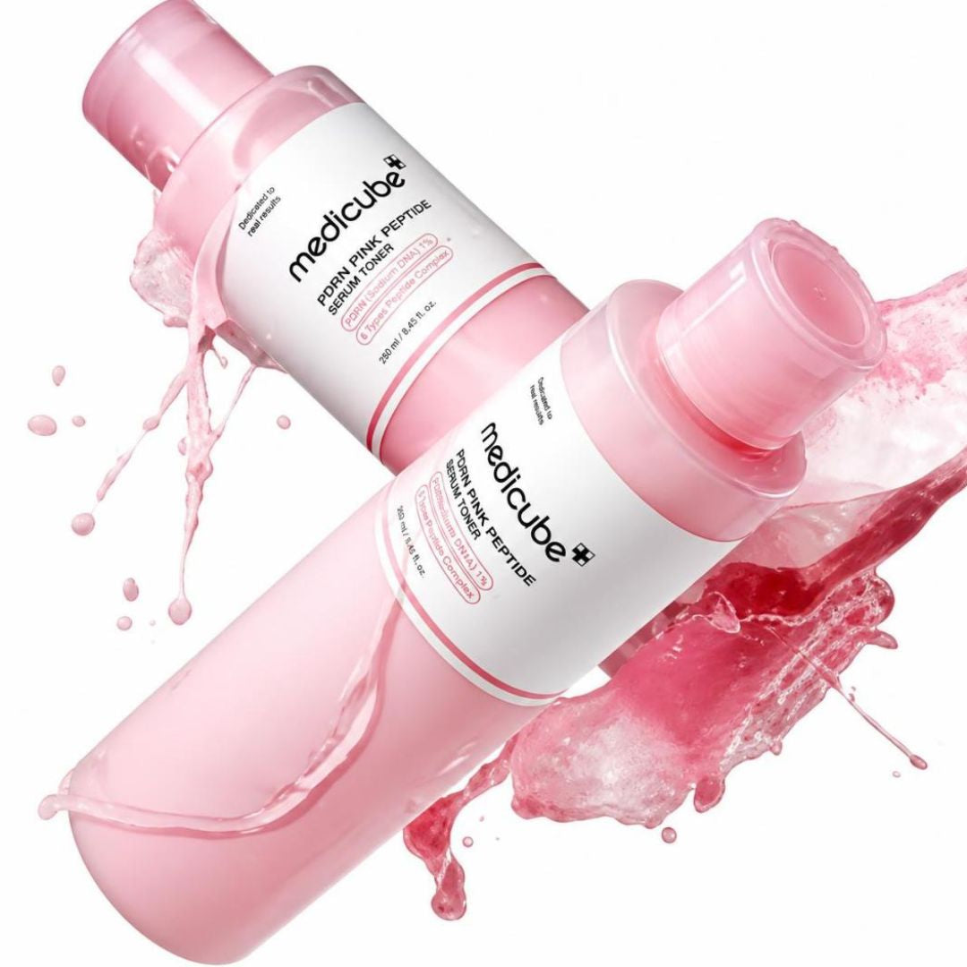 Tónico Lechoso De Niacinamida Rosa Medicube PDRN