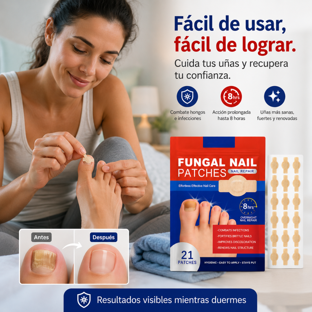 PARCHES PARA UÑAS ENCARNADAS |Alivia la molestia |Ayuda a corregir el crecimiento de la uña.